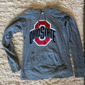 Grey Ohio State sweatshirt